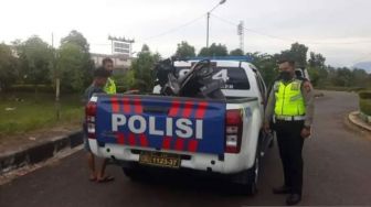 Polisi Amankan 25 Motor Terlibat Balap Liar di Agam Sumbar