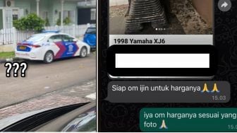 Curhat Pria Transaksi Jual Beli Mesin Motor Yamaha, Janjian ke Pembeli Tapi Kok yang Datang Mobil Polisi?