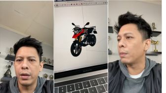 Momen Ariel Noah Bocorkan Cara Desain Motor Modifikasi Miliknya Lewat Laptop, Cuma Pakai Aplikasi Ini Ternyata