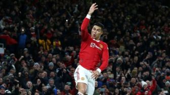 Dua Kali Cetak Hattrick Bersama Manchester United, Cristiano Ronaldo Ramai Pujian: The Real Goat