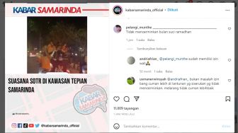 Viral! Sahur On The Road di Samarinda Dikawal Patwal, Warganet Nyinyir: Tidak Mencerminkan Bulan Suci