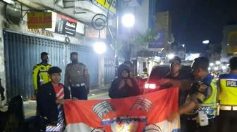 Polisi Temukan Ini Saat Sergap Geng Motor yang Tengah Nongkrong di Cikole Sukabumi