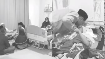Seorang Pria Nikahi Tunangannya Saat Terbaring di Rumah Sakit, Temani Hingga Akhir Hayat, Warganet: Respect