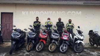 Sebanyak 6 Motor Pembalap Liar Diamankan, Alasan Balapan Ingin Cari Hiburan