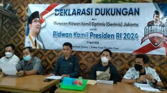 Ingin Polarisasi Cebong-Kampret Berakhir, Relawan Ini Dukung Ridwan Kamil Jadi Capres 2024