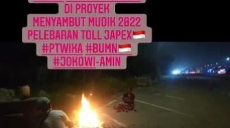 Setelah Pawang Hujan MotoGP, Kini Mbak Rara Ikut Jadi Tim Jalan Tol Japek II, Layani Doa Kawal Cuaca