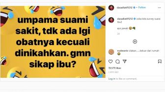 Survei Ustadz Das'ad Latif Diserbu Warganet: Umpama Suami Sakit Obatnya Harus Nikah Lagi, Bagaimana Sikap Ibu?