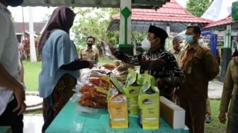 Pasar Ramadhan di Rumah Dinas, Bupati Kulon Progo Ajak Warga Bijak Hadapi Kenaikan Harga Bahan Pangan