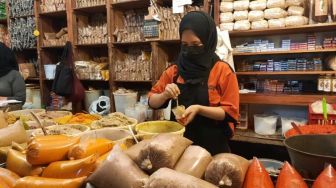 Cerita Penjual Bumbu Pasar Beringharjo, Bisa Raup Cuan Lebih Saat Harga Bahan Pokok Naik Selama Ramadhan
