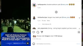 Viral! Gubernur Kaltara Ikut Balap Lari Liar, Warganet: Yok Gubernur Kaltara vs Kaltim