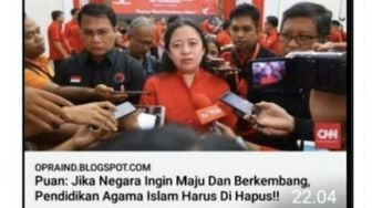 CEK FAKTA: Benarkah Puan Maharani Sebut Pendidikan Agama Islam Harus Dihapus Jika Ingin Negara Maju dan Berkembang?