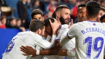 Osasuna vs Real Madrid: Menang 3-1, Los Blancos Kian Dekat Juarai Liga Spanyol