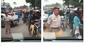 3 Fakta Viral Pria Ngaku Polisi Gebrak Ambulans di Sukabumi, Bukan Polisi Ternyata Ini Profesi Sebenarnya