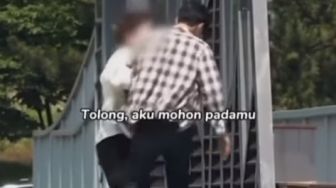 Aksi Heroik Perempuan Gagalkan Upaya Bunuh Diri di Korea Viral di Media Sosial, Netizen: Liatnya Sampai Nangis