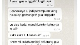 Merasa Insecure, Laki-laki Ini Pilih Tinggalkan Kekasihnya