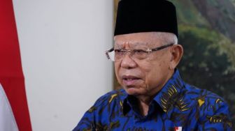 Ucap Belangsungkawa KH Dimyati Rois Wafat, Maruf Amin: Beliau Telah Cetak Banyak Santri Unggul
