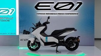 Yamaha E01, Skuter Listrik Bergaya NMax Segera Masuk ke Indonesia Tahun Ini