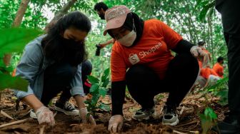 Rayakan Hari Bumi, Main Shopee Tanam Bisa Sumbang 2.000 Bibit Pohon untuk Hutan Kota di Jakarta
