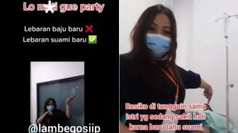 Viral Wanita Joget saat Suami Sakit Karena Ketahuan Selingkuh, Ramai Didukung Warganet, "Lo Mati Gue Party"