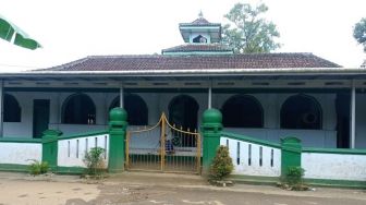 Penampakan Masjid di Kampung Muruy Menes Pandeglang Yang Kini Sudah Berusia Satu Abad Lebih