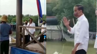 Viral, Suara Bocil di Video Presiden Joko Widodo, Teriak Yo Ndak Tau Kok Nanya Saya