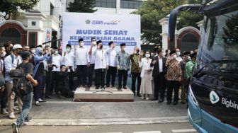 Program Kebersamaan Ramadhan Berlanjut, Bank Mandiri Berangkatkan 75 Bus Mudik Gratis