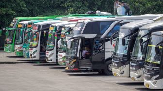 Dua Kali Lebaran Tak Ada Mudik Gegara COVID-19, Sopir Bus: Alhamdulillah Tahun Ini Pendapatan Meningkat