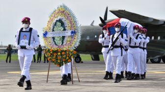 Pemakaman Marinir TNI yang Gugur di Papua