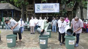 Salurkan Program Juragan Lele Lalap, Sandiaga Uno Berharap Ekonomi Masyarakat Bisa Meningkat