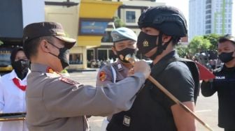 Bentuk Tim Antibegal, Kapolresta Bandar Lampung: Jangan Ragu Tindak Tegas Pelaku Kejahatan