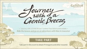 Cara Ikuti Event Journey with a Gentle Breeze Genshin Impact, Berhadiah 120 Primogems Gratis