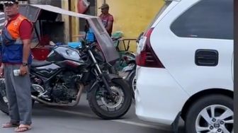 Viral Motor Mahal Yamaha MT-25 Tampil Rendah Hati, Tak Gengsi Dimodif Jadi Becak Motor, Publik Ternganga