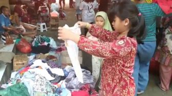 Nasib Pilu Korban Kebakaran Pasar Gembrong Di Hari Raya Idul Fitri, Harus Berlebaran Di Pengungsian