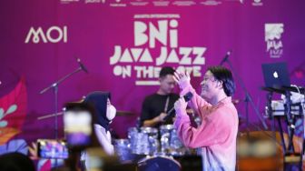 Sensasional, Oslo Ibrahim dan Rizky Febian Meriahkan BNI Java Jazz On The Move