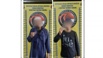 Jelang Lebaran, Polda Gorontalo Bekuk Dua Kurir Narkoba