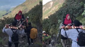 Warung di Gunung Lawu Terbakar, Mbok Yem Meninggal? Ini Kata BPBD