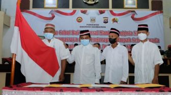 Ratusan Mantan Anggota Negara Islam Indonesia Ucap Sumpah Setia ke NKRI