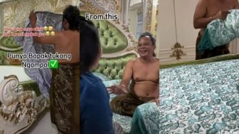 Viral Bapak Suka Ngompol Ini Bikin Keluarganya Ketawa Ngakak, Mama: Masukin TikTok