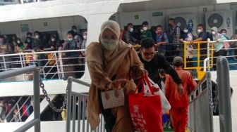 H-3 Lebaran, 270.000 Pemudik Asal Sumatera Menyebrang ke Jawa di Pelabuhan Bakauheni