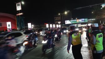 H-2 Lebaran, 8.072 Kendaraan Lintasi Jalan Ahmad Yani Bekasi Malam Ini