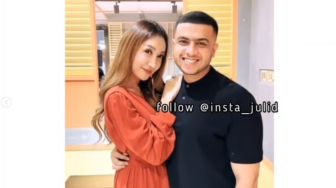 Lucinta Luna Mesra dengan Yislam Kakak Fadil Jaidi, Dibilang Netizen Mirip Pengantin Baru