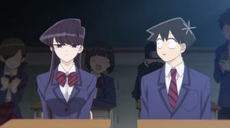 Ulasan Anime Komi Cant Communicate (2021): Murid Populer yang Kesulitan Berkomunikasi