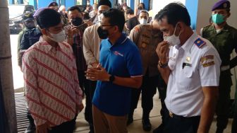 Sandiaga Uni dan Enesis Group Tinjau Posko Adem Mudik Aman dan Sehat di Terminal Tirtonadi