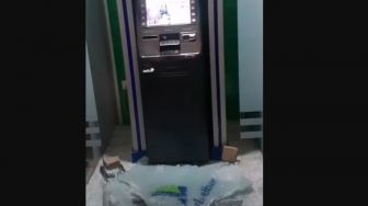 ATM Bank Sulselbar di Kota Makassar Rusak Berat, Direktur Operasional: Pelaku Gagal Menguras Uang