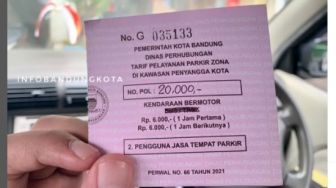 Warga Bandung Kena Tarif Parkir Melejit di Pasar Andir, Netizen: Kalau Gue Gak akan Bayar!