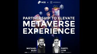 WIR Group dan Hydra X Kolaborasi Hadirkan Solusi Bank Digital di Metaverse