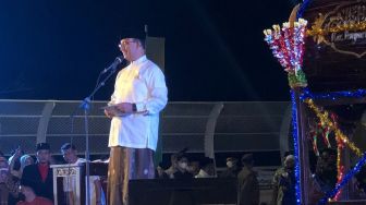 Teriakan Anies Presiden Terdengar saat Festival Bedug pada Malam Takbiran di JIS