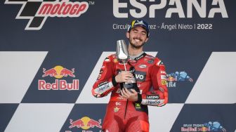 Francesco Bagnaia Tanggapi Rekan Setim di MotoGP 2023: Siapa Saja Boleh, Tak Ada Masalah
