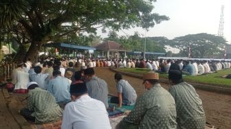 Indonesia Bebas dari Hoax jadi Harapan Khatib Shalat Ied di Lebak: Umat Muslim Tidak Boleh Berdusta