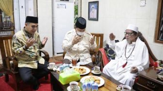 Lebaran Kedua, Prabowo Subianto Kunjungi Jatim Silaturami ke Para Ulama; Ada Pembicaraan Politik?